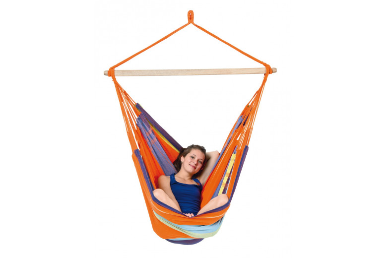 Bogota hanging chair Mandarina