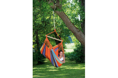 Bogota hanging chair Mandarina