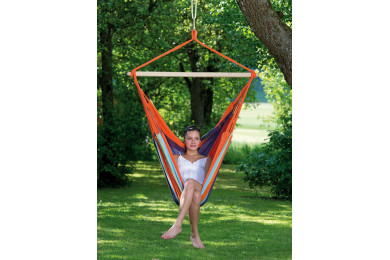 Bogota hanging chair Mandarina