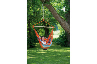 Bogota hanging chair Mandarina