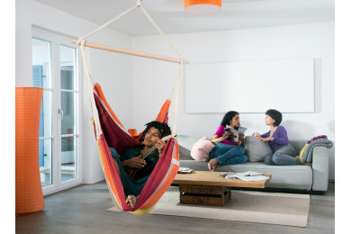 Brasil hanging chair Acerola