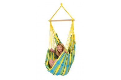 Brasil hanging chair Lemon