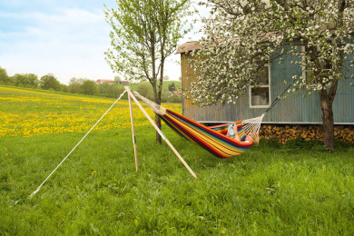 Madera wooden hammock frame