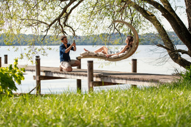 Αιώρα κάθισμα Swing Lounger creme