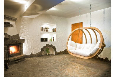 Hanging Chair Globo Royal Green