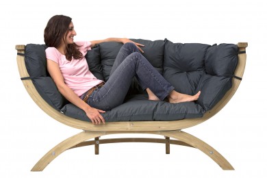 Siena Due Lounge Sofa - Anthracite