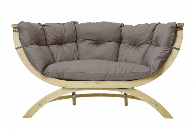 Siena Due Lounge Sofa - Taupe