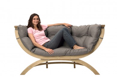Siena Due Lounge Sofa - Taupe