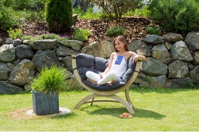 Siena Uno Lounge Chair - Anthracite
