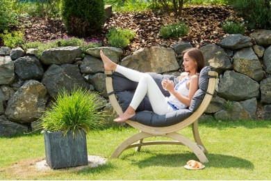 Siena Uno Lounge Chair - Anthracite