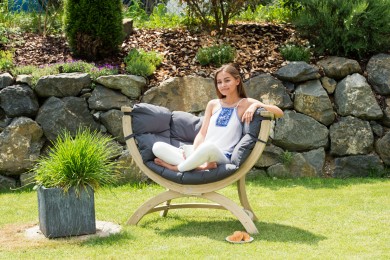 Siena Uno Lounge Chair - Anthracite