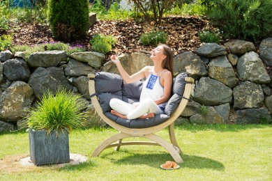 Siena Uno Lounge Chair - Anthracite