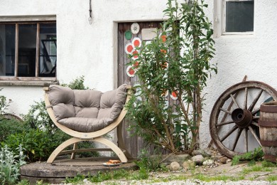 Siena Uno Lounge Chair - Taupe