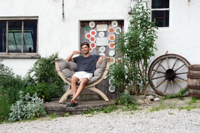 Siena Uno Lounge Chair - Taupe