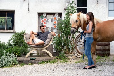 Siena Uno Lounge Chair - Taupe