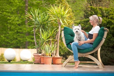 Siena Uno Lounge Chair - Verde
