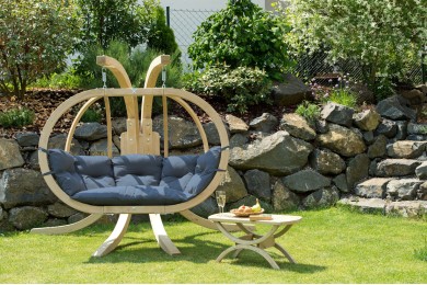 Hanging Chair Globo Royal Green
